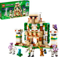 LEGO Minecraft Het IJzeren Golem Fort 21250 van vooren