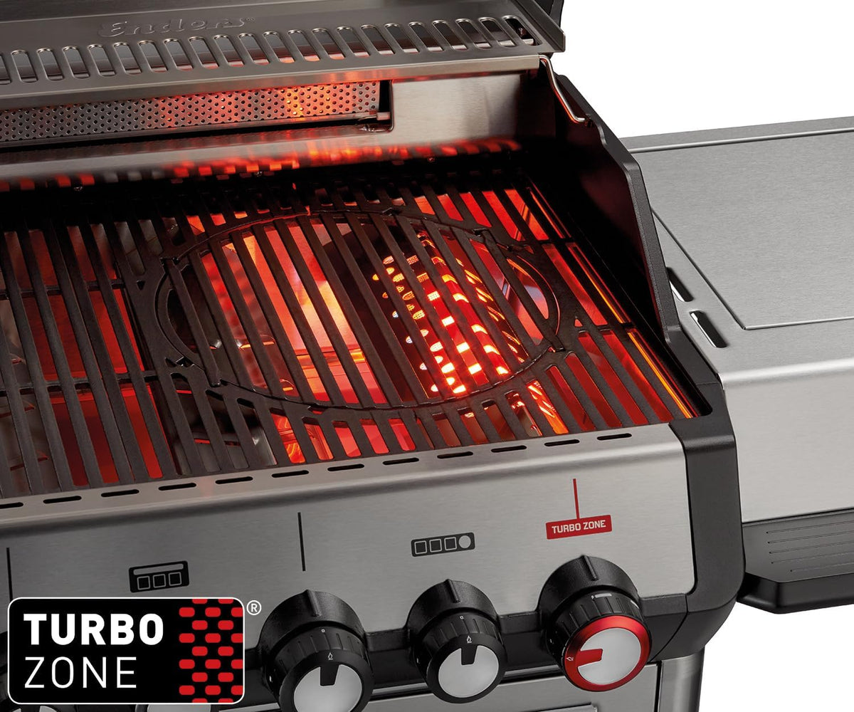 Produktbild: Enders® Gasgrill Monroe Pro 4 SIKR Turbo – Seitenansicht