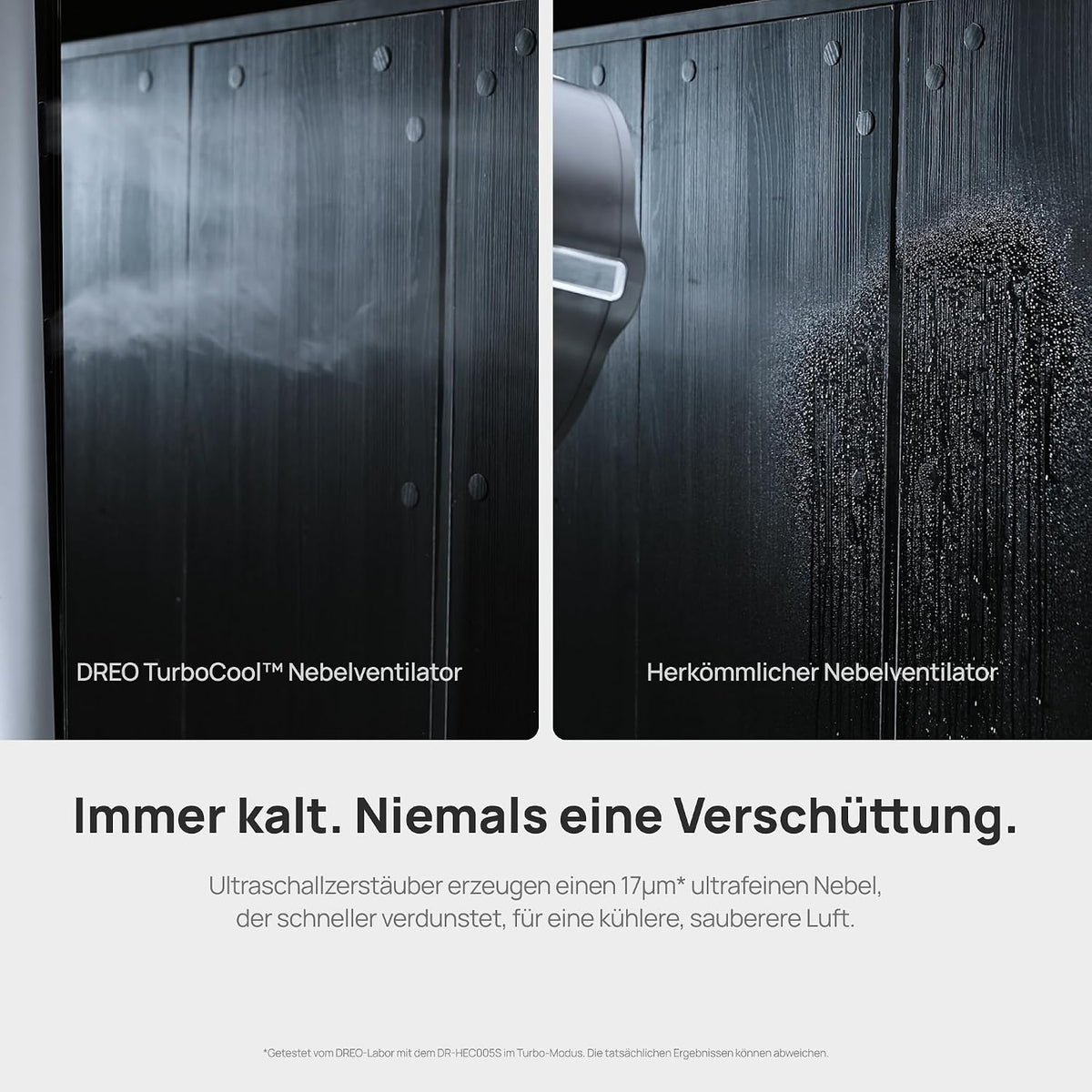 Produktbild: DREO TurboCool Nebelventilator 765S – Seitenansicht