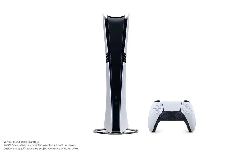 PlayStation 5 Pro console – detail van bediening en knoppen