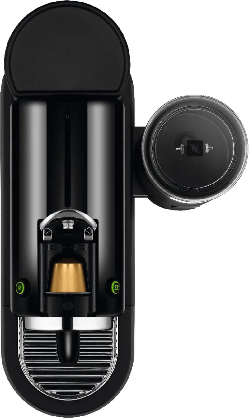 Aeroccino melkschuimer naast de machine