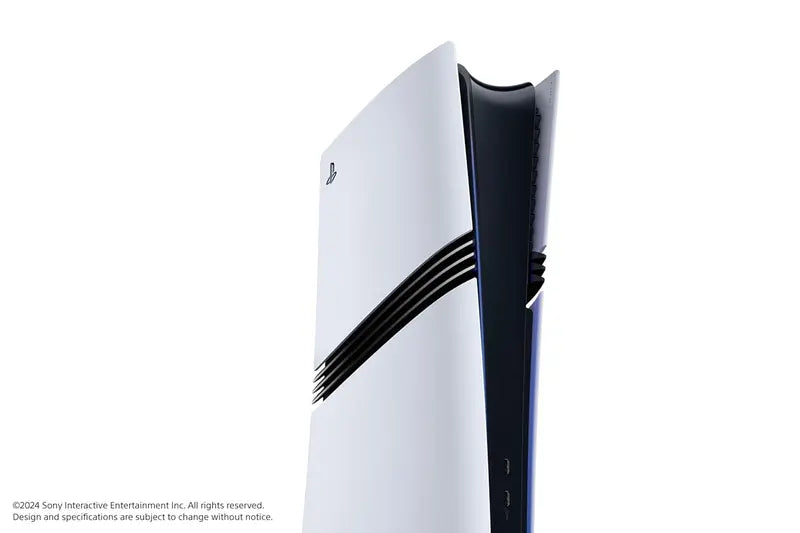 PlayStation 5 Pro console – detail van een onderdeel