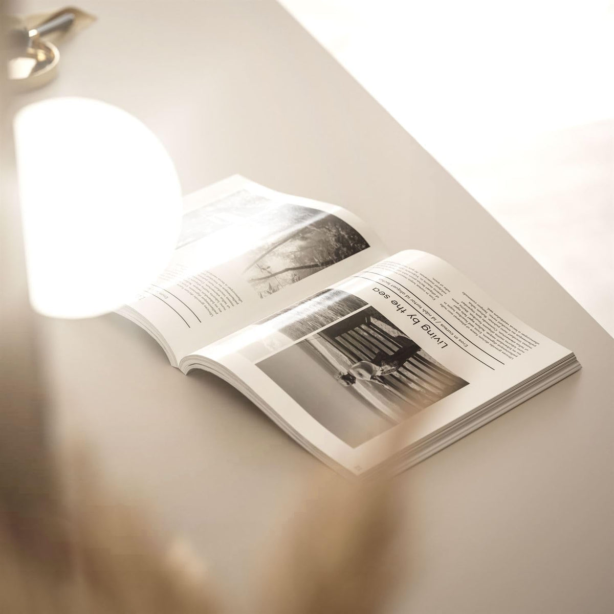 Lookway Schminktisch MADA Elite II mit LED-Spiegel – Elegant – Draufsicht 6/15