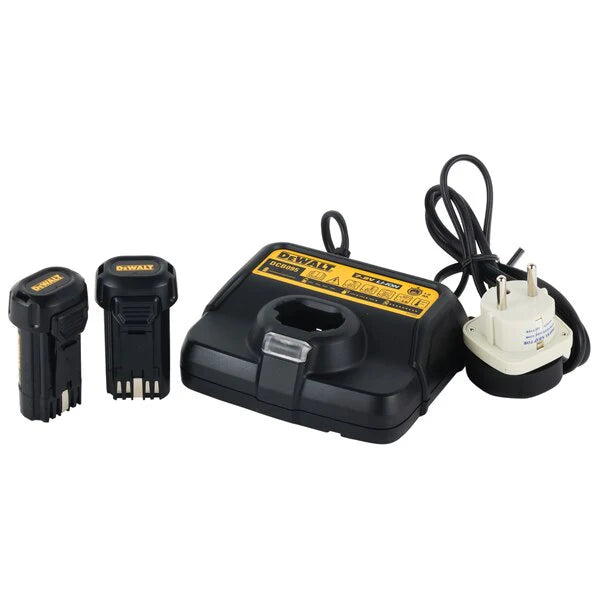Twee 7,2 V 1,0 Ah lithium-ion accu's