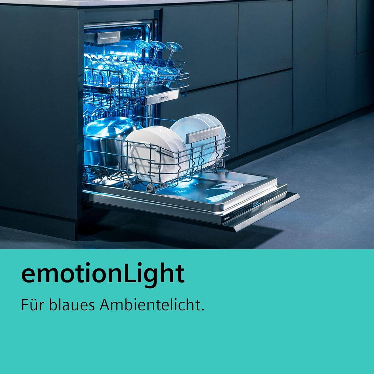 Siemens SR65YX08ME, iQ500 Smarter Geschirrspüler Vollintegriert, 45 cm breit, Be – Detailansicht 16