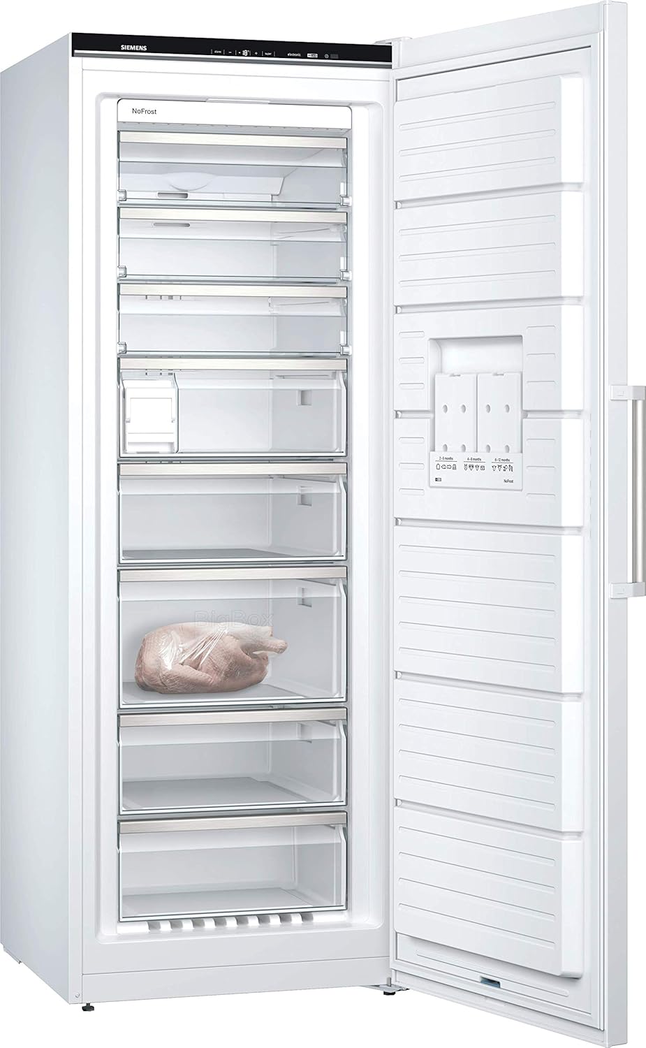 Siemens Gefrierschrank Detailansicht