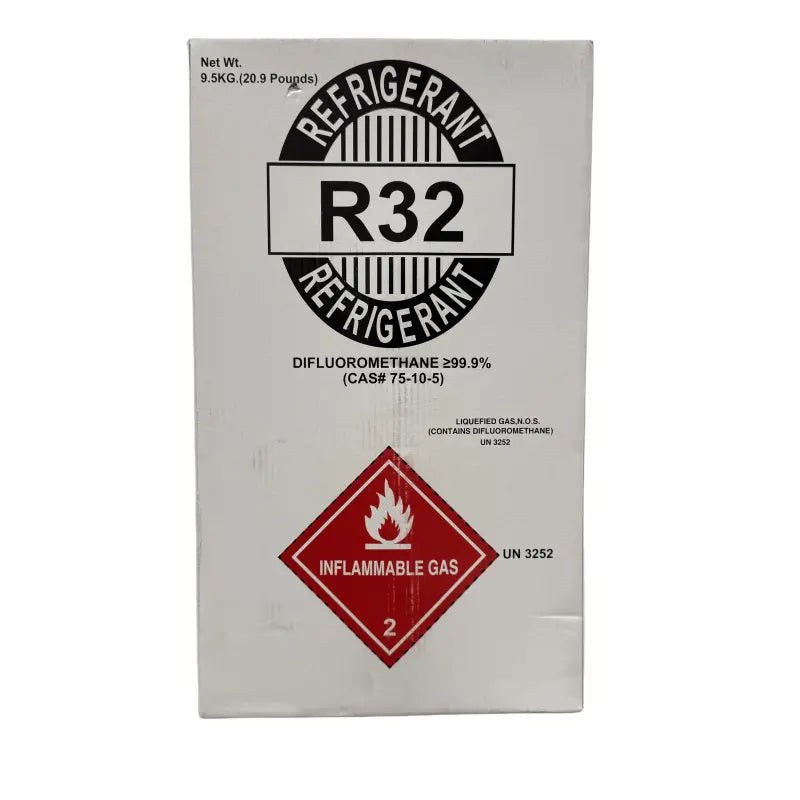 R32 koelmiddel cilinder 9,5 kg – draagbare koelgas cilinder overzicht