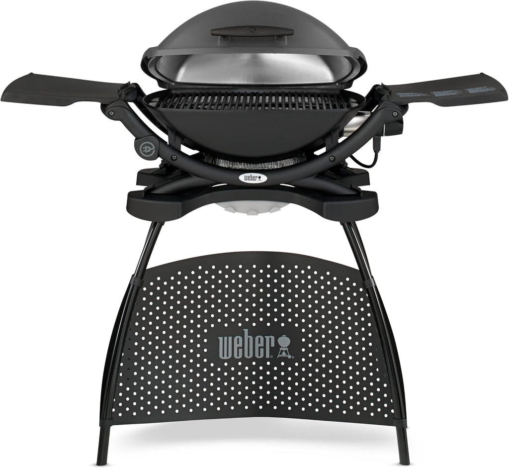 Weber Q2400 Elekrogrill mit Stand + Seitentischen – Seitenansicht 2/20
