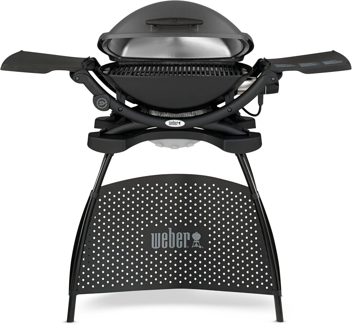 Weber Q2400 Elekrogrill mit Stand + Seitentischen – Seitenansicht 2/20