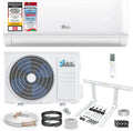 K?ltebringer Climatiseur Split - 12000 BTU - 3 5 kW - Avec fonction chauffage  WiFi et App - très silencieux & économe en énergie  avec support mural - Marque de qualité Allemande
