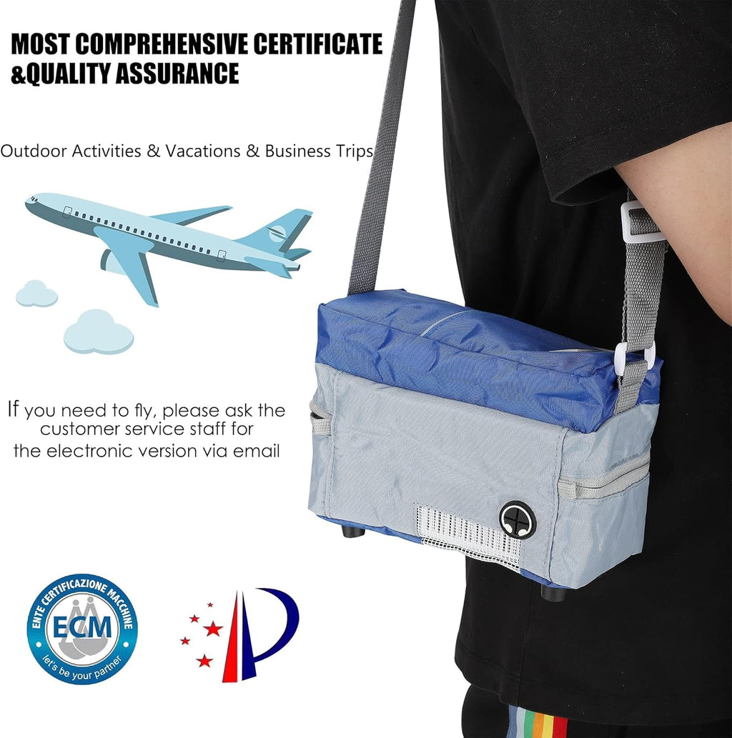 CGOLDENWALL Portable Réfrigérateur à Insuline Glacière 2~8℃ Drug Reefer Mini Médecine Réfrigéré Bo?te de Voyage avec Grande Espace Froid 175 * 60 * 26 mm - batterie en travail de 12 hours