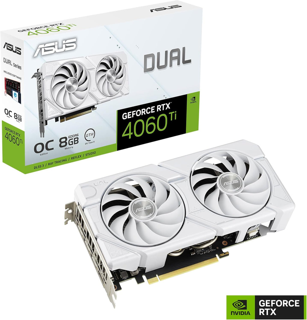 ASUS Dual GeForce RTX 4060 Ti EVO 8GB - OC Edition (90YV0J4B-M0NA00)