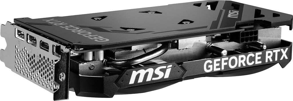 MSI Gaming Carte Graphique GeForce RTX 4060  8 Go GDRR6  128-bit  HDMI/DP  NVLink avec Ventilateur Torx 4.0  Carte Graphique avec Architecture Ada Lovelace (RTX 4060 Ventus 2X Black 8G OC)