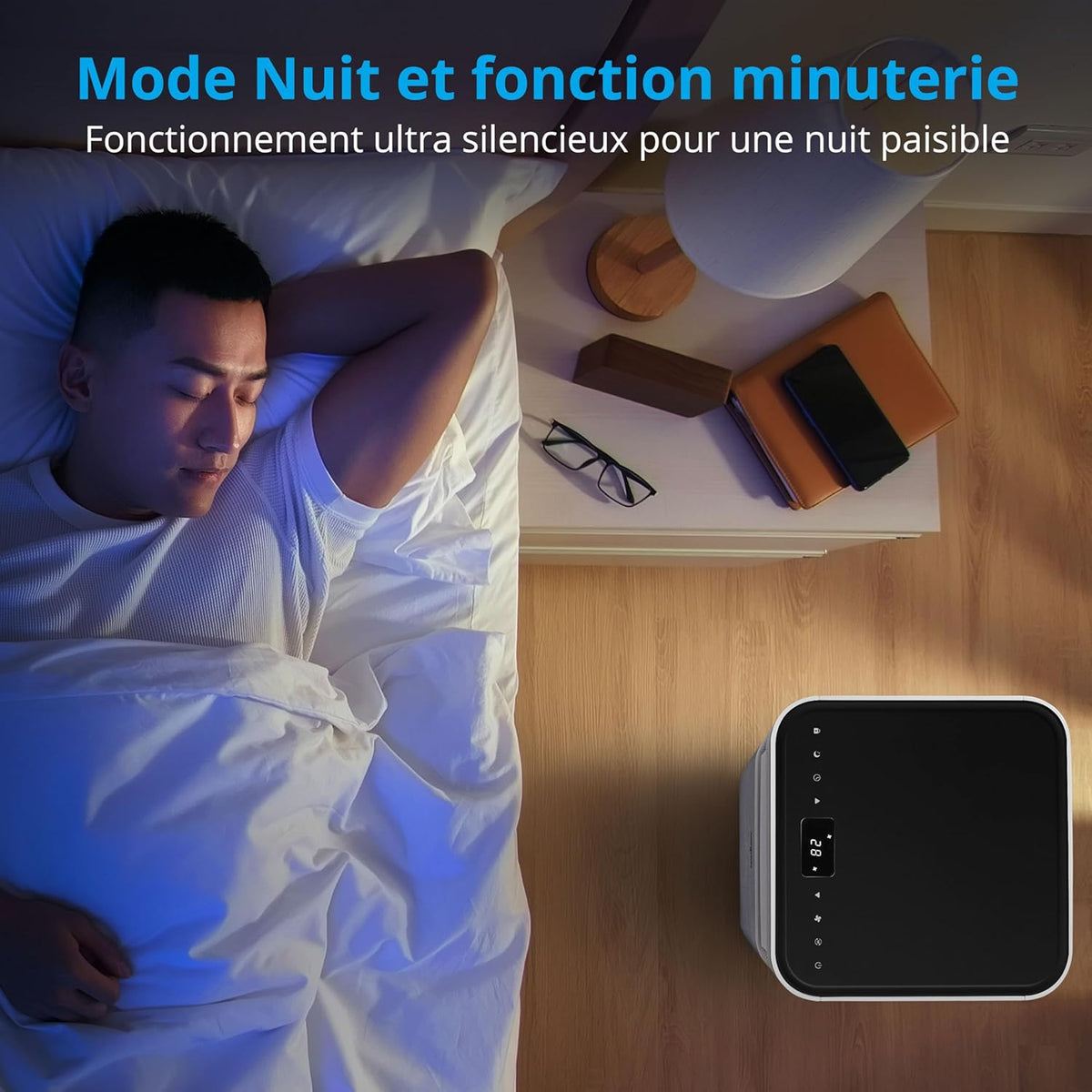 MEDION Smart Climatiseur Mobile P701 (7000 BTU  3-en-1  Refroidir  Déshumidification  Ventilation  jusqu'à 25m2  kit de joint de fenêtre  mode sommeil  contr?le Wifi  Télécommande  écran  MD 37672)