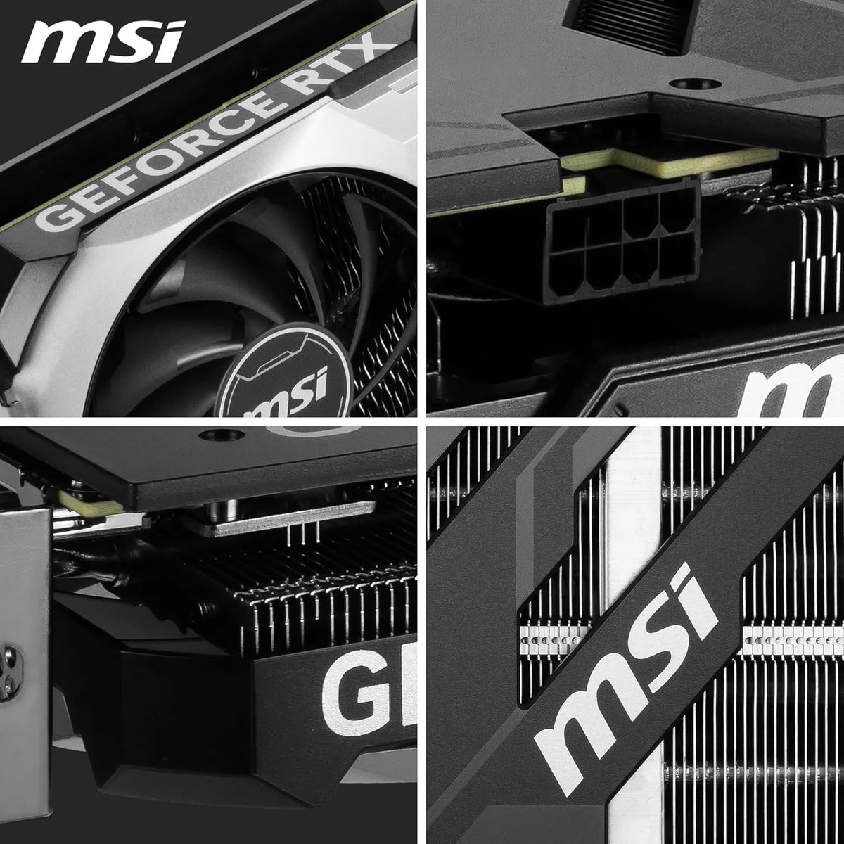 MSI GeForce RTX 4060 Ti Ventus 3X E 8G OC Carte Graphique - 8 Go GDDR6 (18 GB/s 128-bit)  PCIe 4.0-3 x Ventilateurs TORX 4.0 - HDMI 2.1a  DisplayPort 1.4a