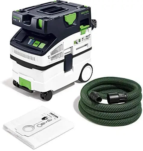 Festool CT Midi HEPA afzuiger – vooraanzicht