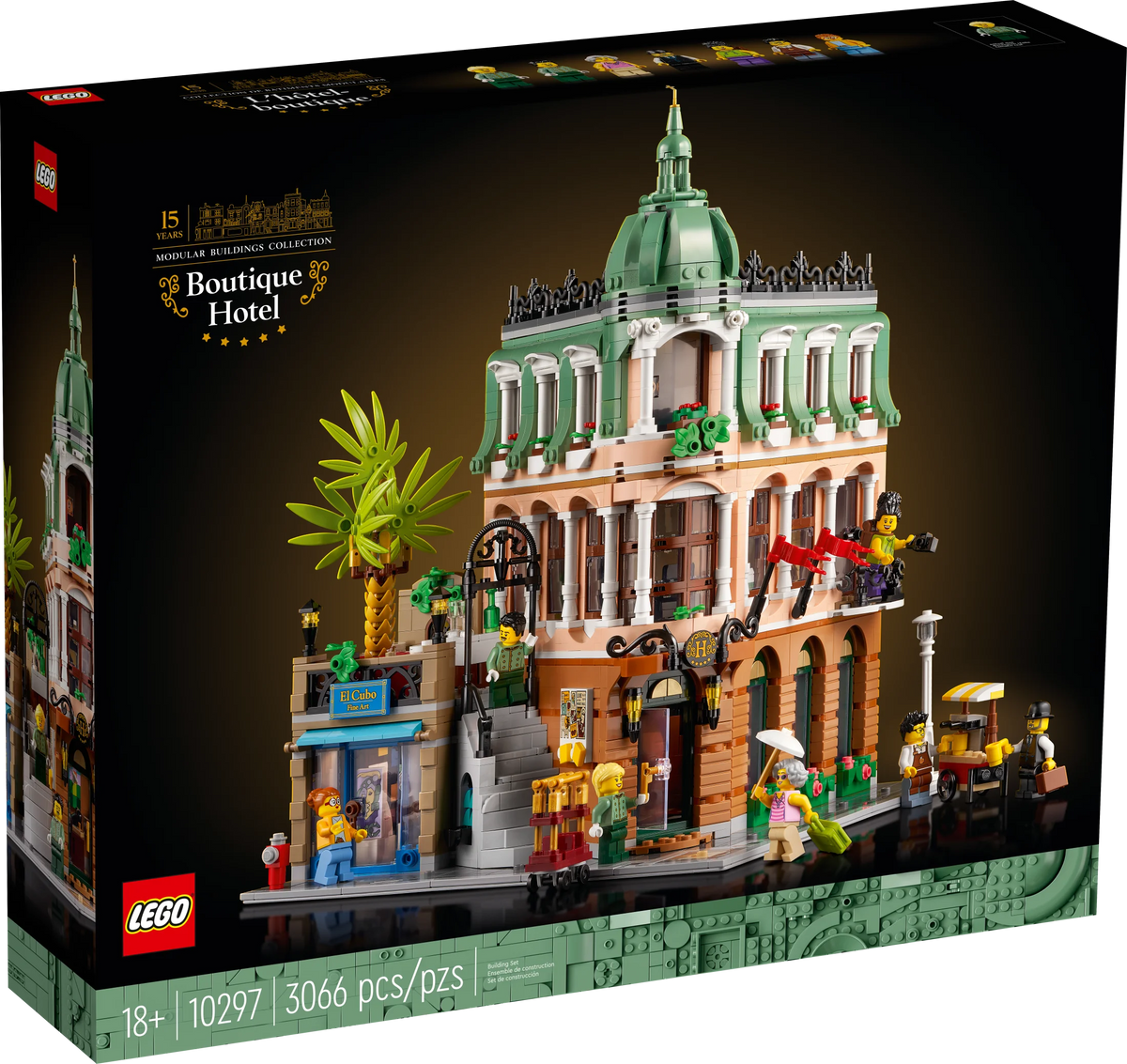 Gastenverblijven en penthouse suite in het hotelmodel