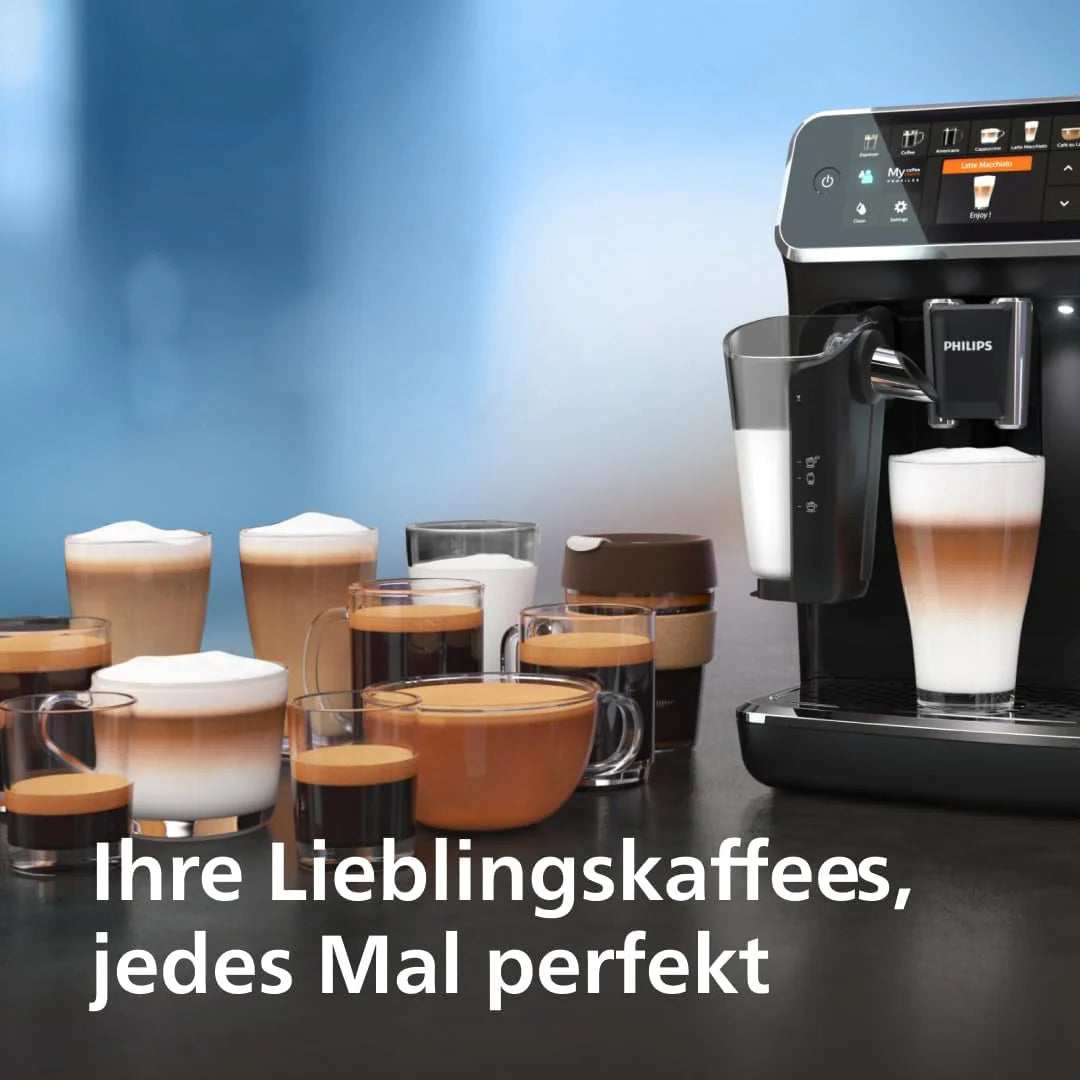 Produktbild: Philips Serie 5400 Kaffeevollautomat - Genießen Sie 12 Geträ – Detailansicht Bedienelemente