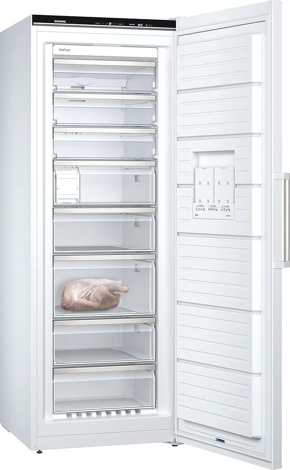 Offene Tür mit varioZone Glasböden