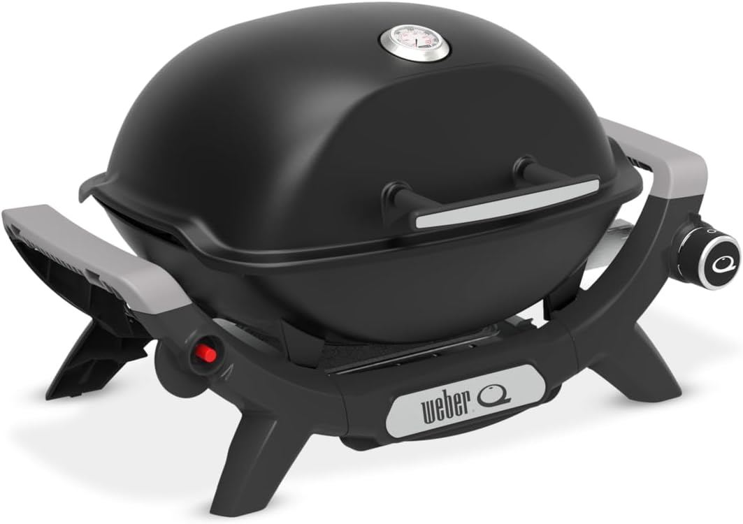 Produktbild: Weber Q 1100N Gasgrill/Tragbarer – Detailansicht Bedienelemente