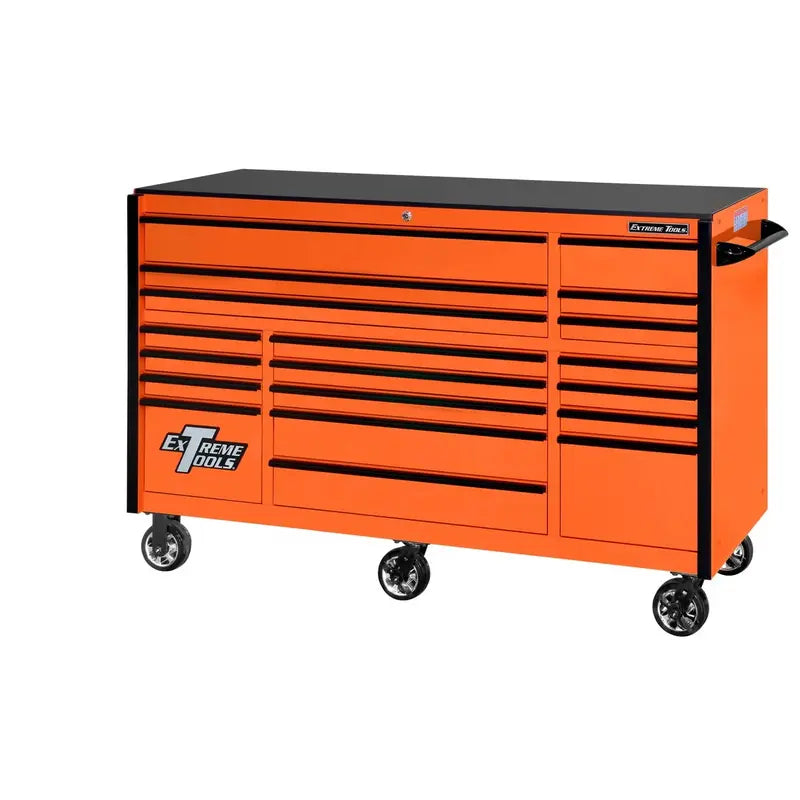Detail van de aluminium ladegrepen met snelontgrendeling