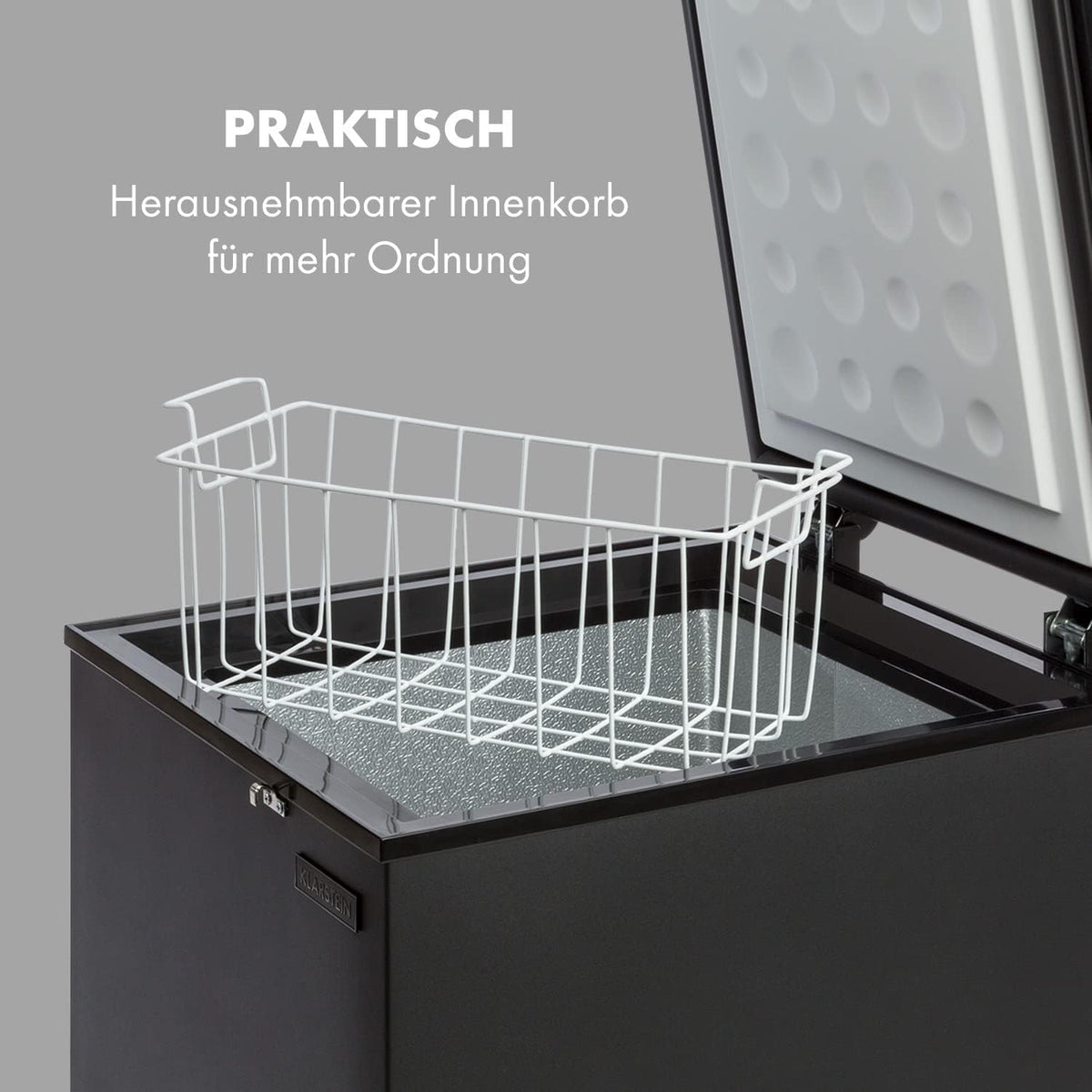 Herausnehmbarer Einhängekorb im Detail