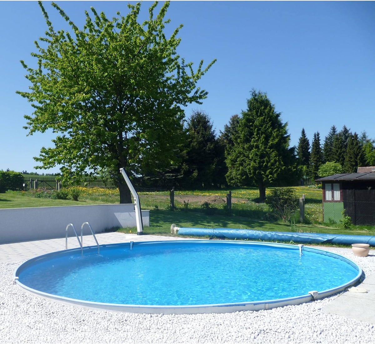 Blaue UV-beständige PVC-Innenfolie