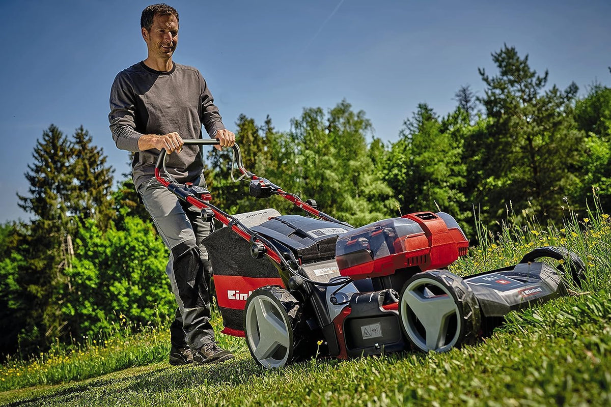 Einhell Akku-Rasenmher GE-CM 36/47 S HW Li Kit Power X-Chang – Detailansicht 3/12