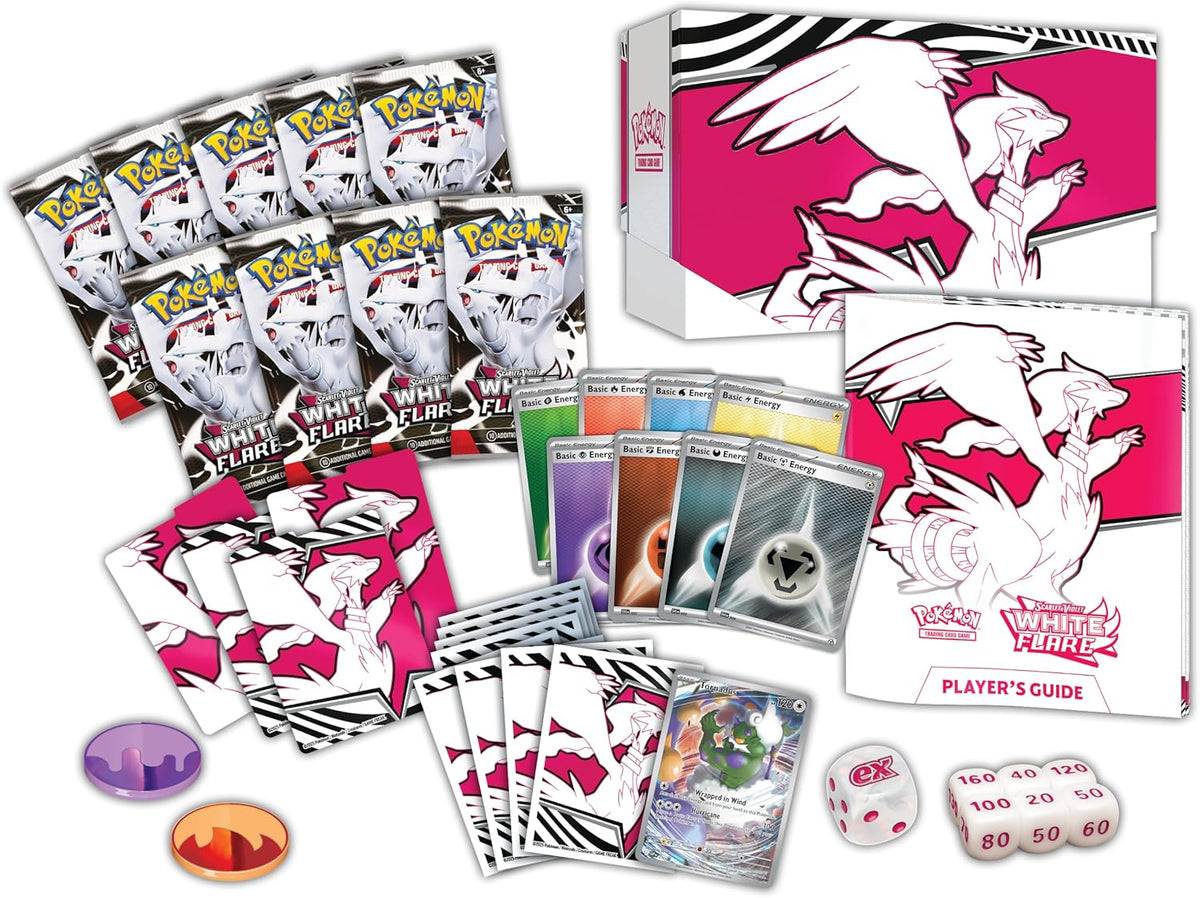 Pokemon TCG Scarlet & Violet 10.5 White Flare Elite Trainer Box