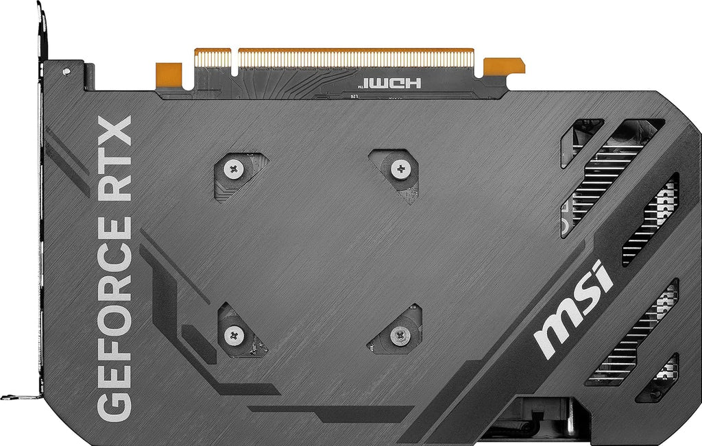 MSI Gaming Carte Graphique GeForce RTX 4060  8 Go GDRR6  128-bit  HDMI/DP  NVLink avec Ventilateur Torx 4.0  Carte Graphique avec Architecture Ada Lovelace (RTX 4060 Ventus 2X Black 8G OC)