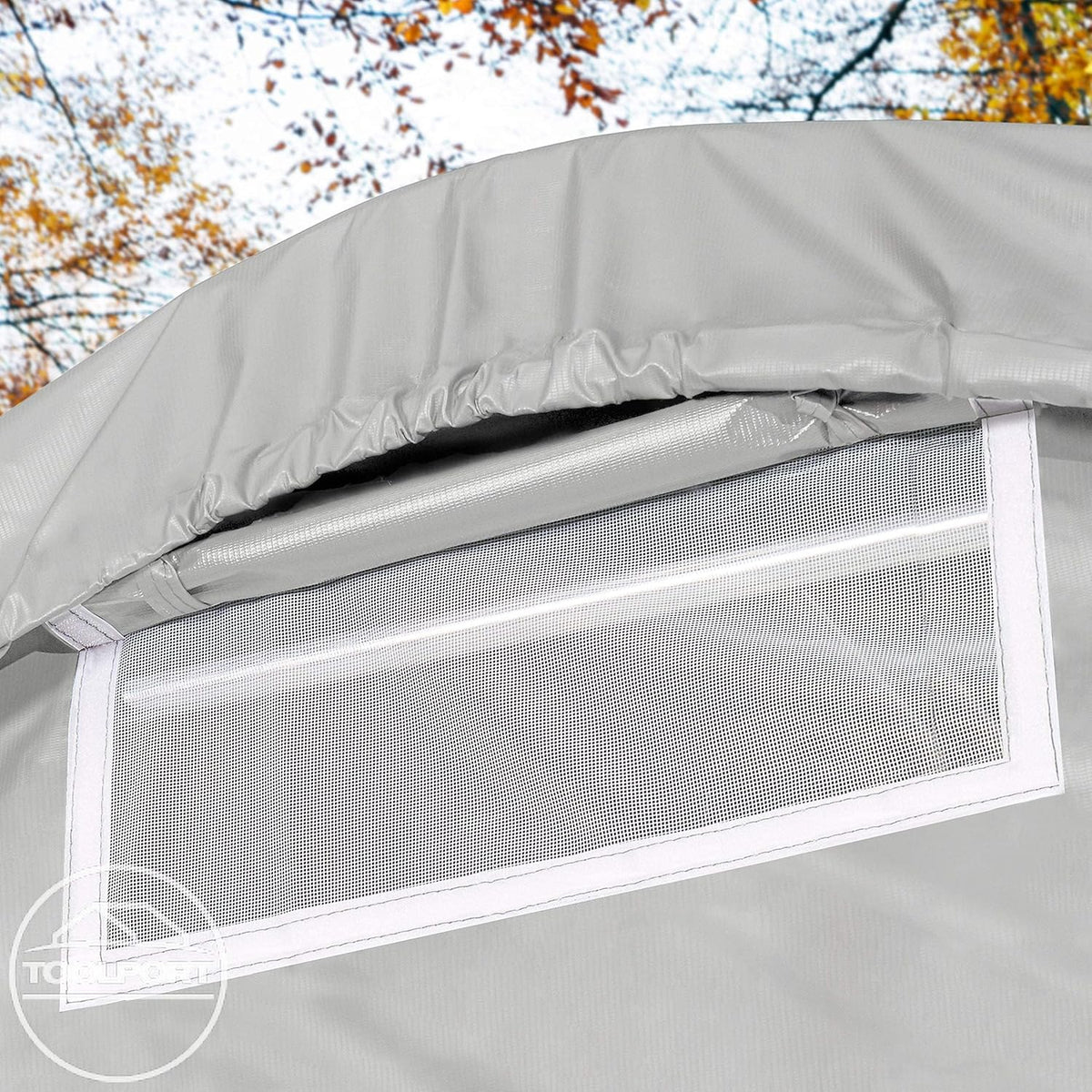 TOOLPORT Tente-Garage carport 3,3 x 4,8 m d'élevage abri agricole Tente de Stockage bache PVC 800 N Armature Solide Gris