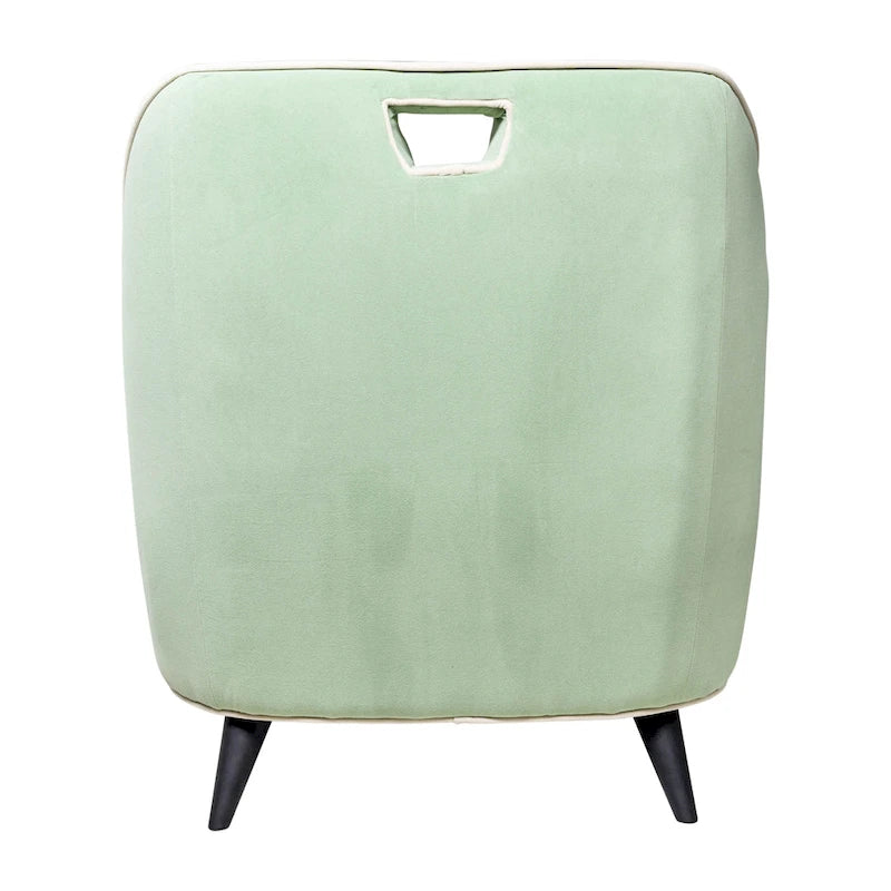Sagebrook Home Modern Upholstered Two Toned Accent Chair - 28 x 30 x 31