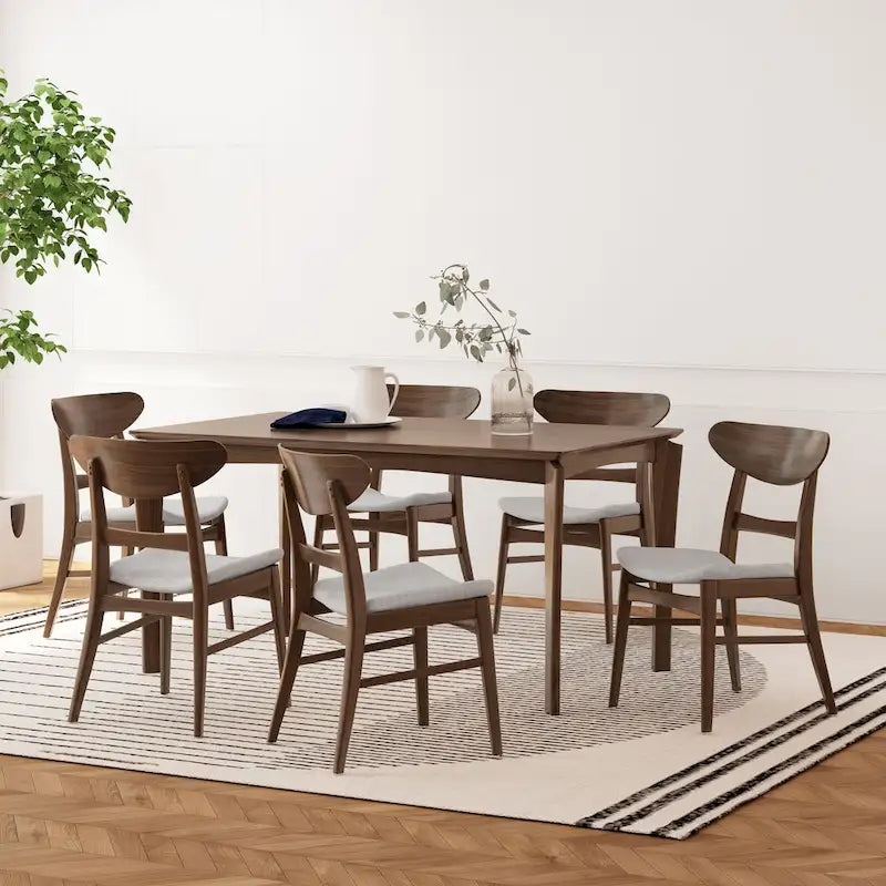 Amesbury Wood 7 Piece Dining Set by Christopher Knight Home