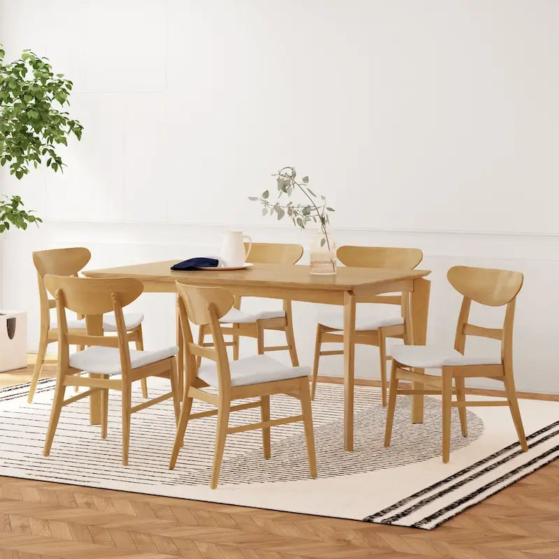 Amesbury Wood 7 Piece Dining Set by Christopher Knight Home
