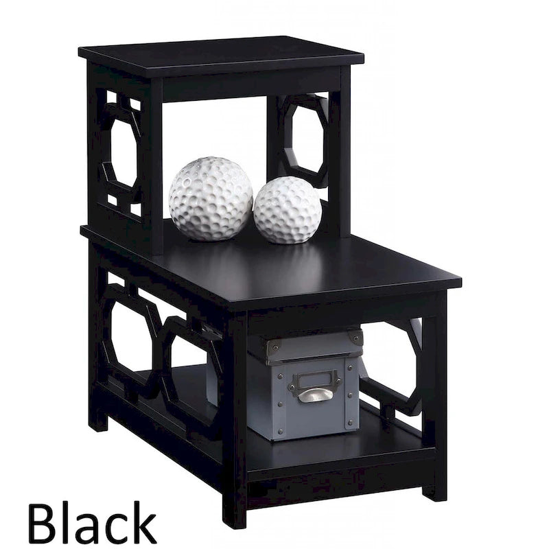 Convenience Concepts Omega 2 Step Chairside End Table