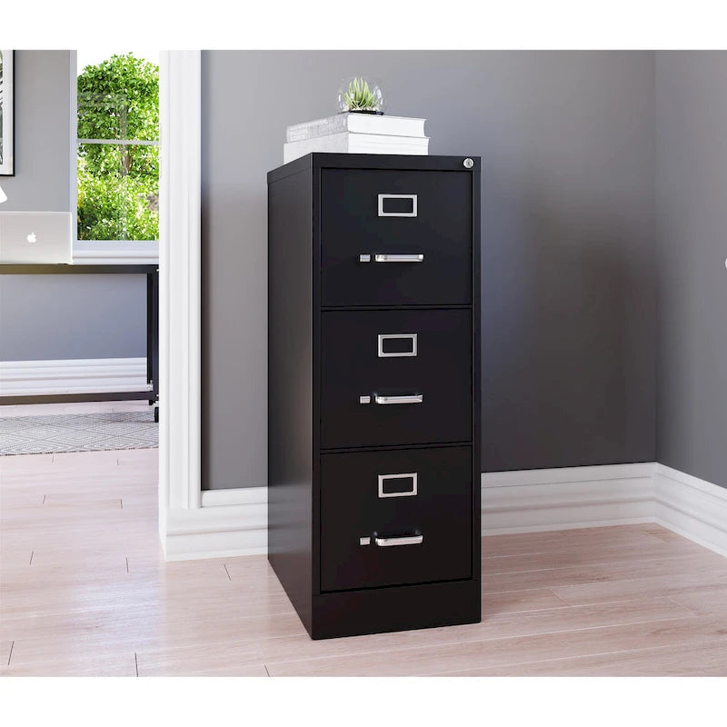 Hirsh 22-in Deep 3 Drawer, Letter Width, Vertical File Cabinet