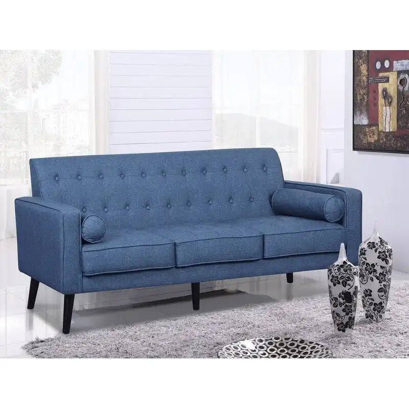 Valadez Mid Century Upholstered Tufted Sofa