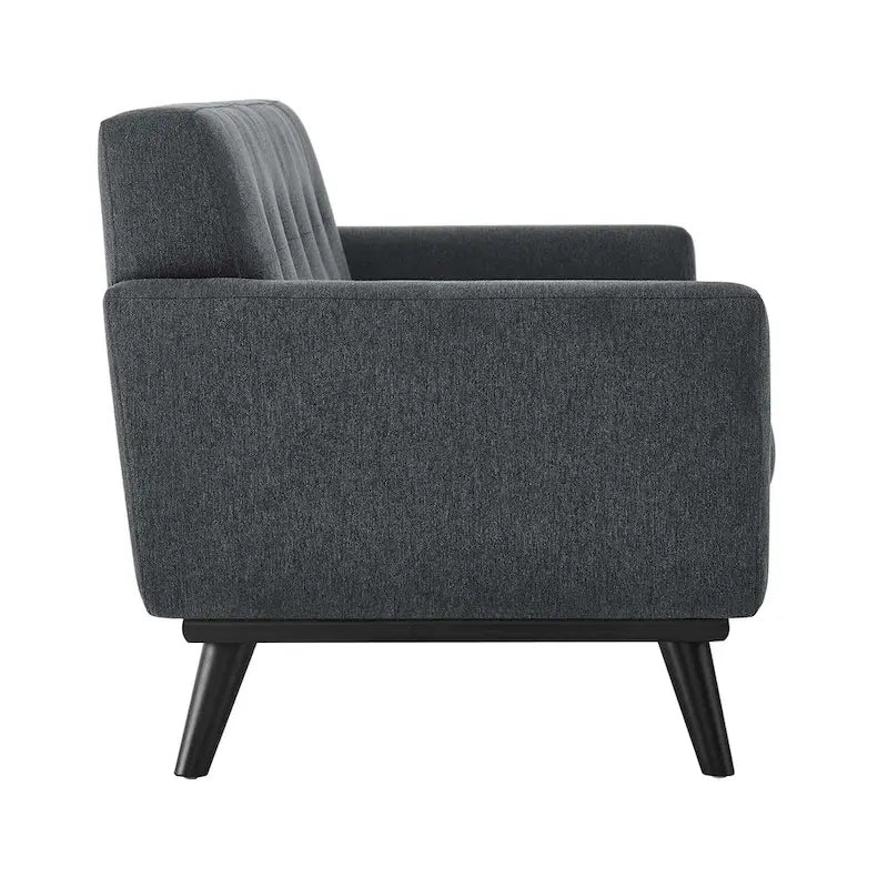 Engage Herringbone Fabric Loveseat