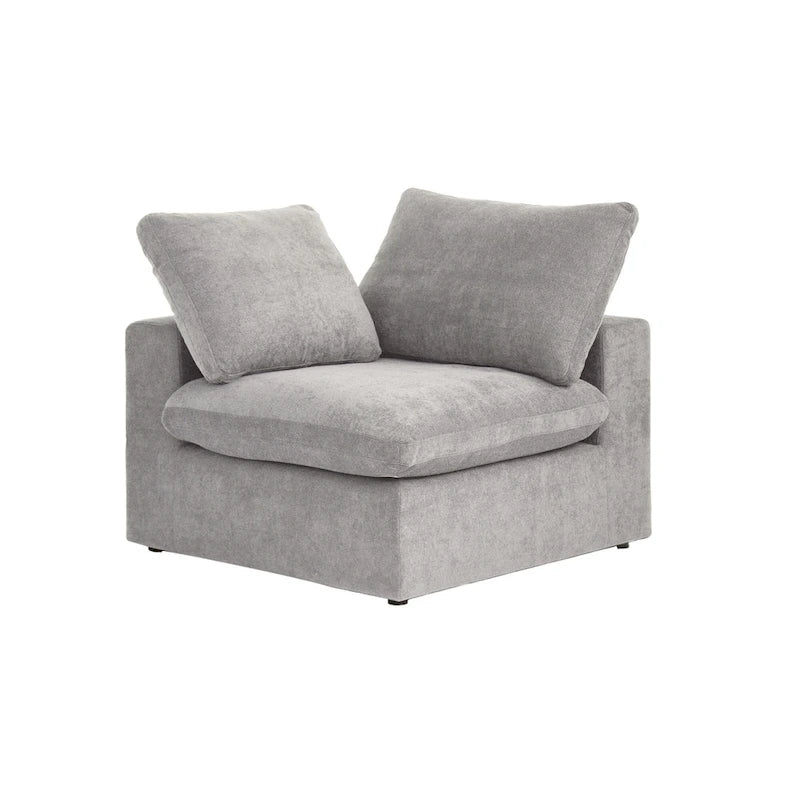 L Shape Modern Modular Convertible Sectional Sofa Couch