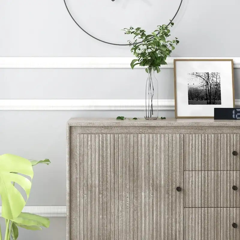 Camilo 3 Drawer Wood Accent Cabinet - 39.5 x 16 x 31