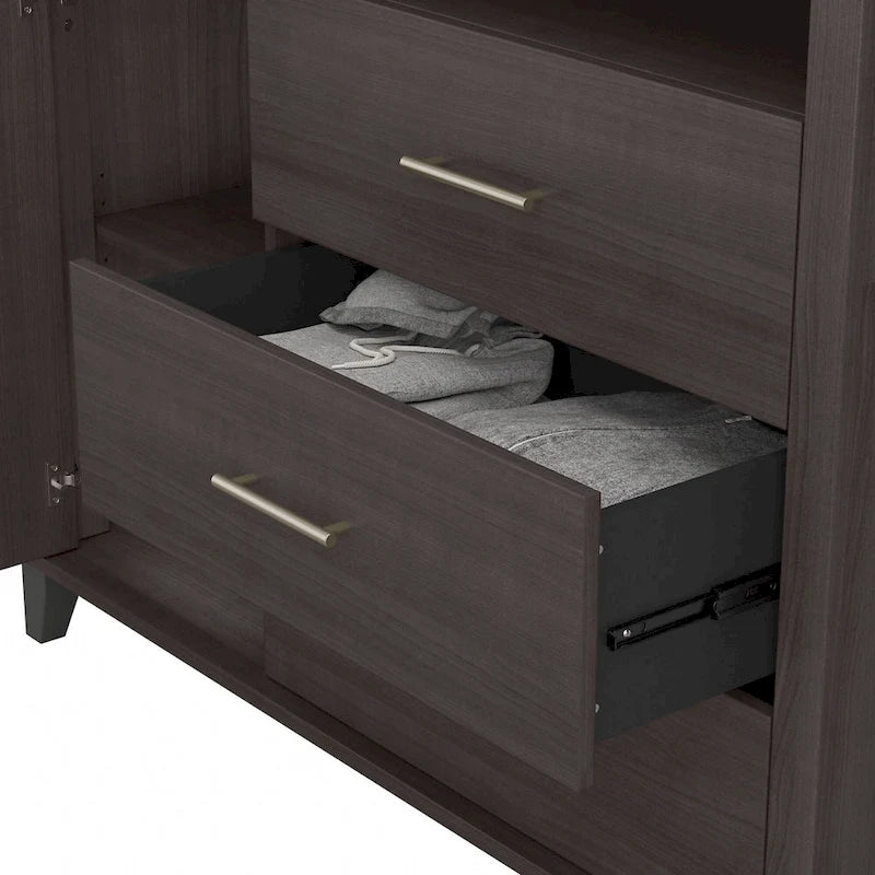 Somerset Tall TV Stand with Storage by Bush Furniture