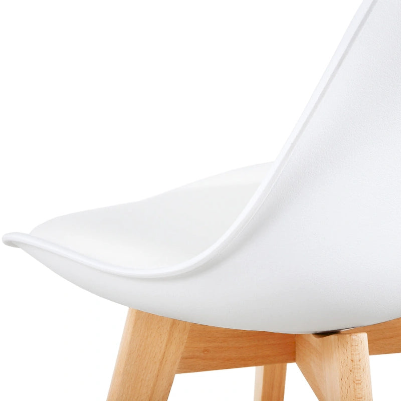 Dining Chairs Wooden Desk Chairs No Wheels Set of 2