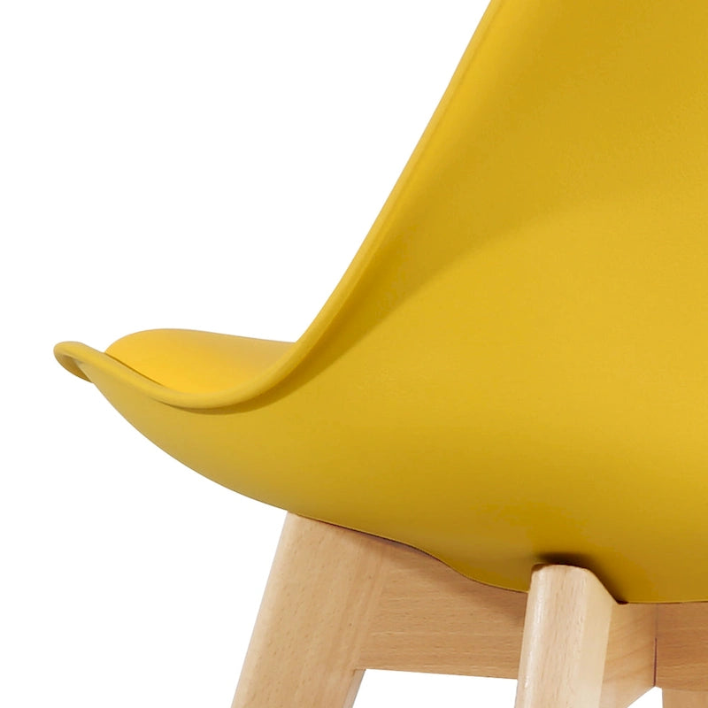 Dining Chairs Wooden Desk Chairs No Wheels Set of 2