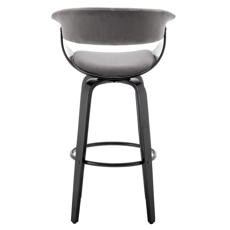 Lalit Padded Modern Bar Stool (Set of 2 Stools)