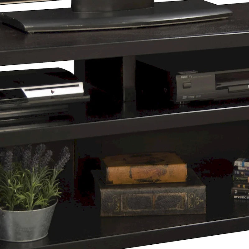 Bridgevine Home Urban Loft 48 inch TV Stand for TVs up to 55 inches, No Assembly Required, Mocha Finish