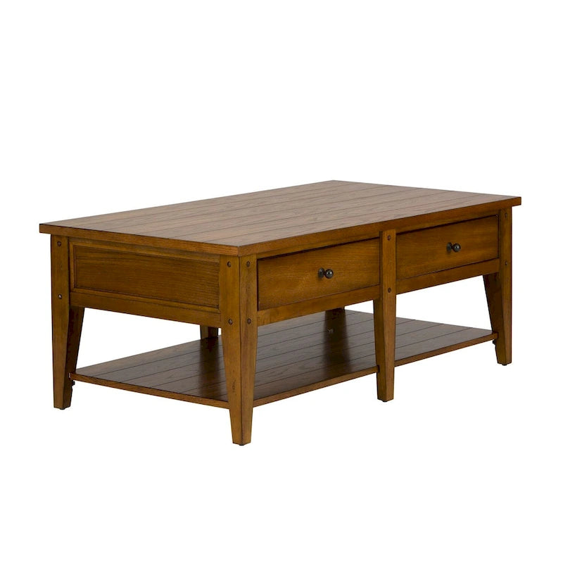 Lake House Oak Cocktail Table