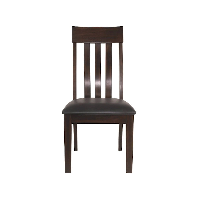 Haddigan Dining Room Chair - Set of 2 - Dark Brown
