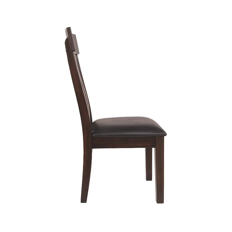 Haddigan Dining Room Chair - Set of 2 - Dark Brown