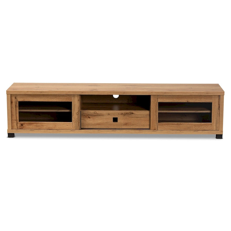 Beasley Modern and Contemporary Wood TV Stand 1-Drawer