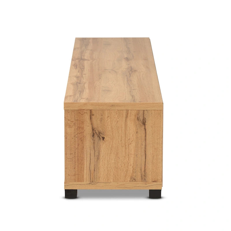 Beasley Modern and Contemporary Wood TV Stand 1-Drawer